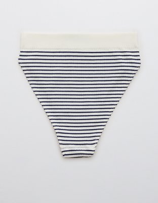 Aerie Seamless Logo High Waisted Mom Underwear