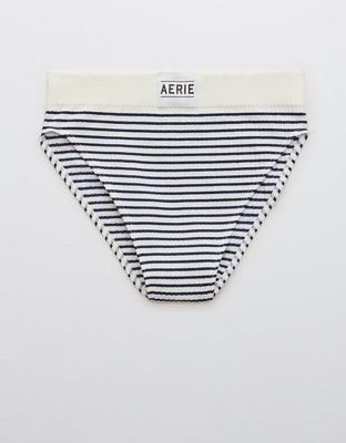 Aerie Seamless Logo High Waisted Mom Underwear