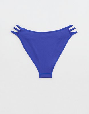 Aerie Seamless Strappy High Cut Bikini Underwear