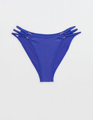 Aerie Seamless Strappy High Cut Bikini Underwear