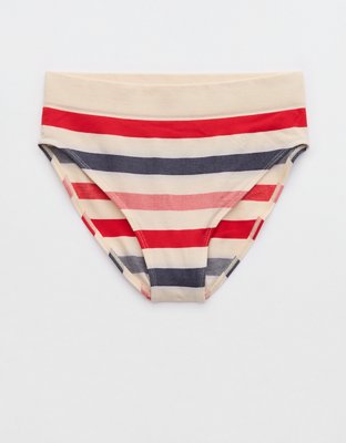 3-Pack) Aerie Seamless Crossover High Waisted Bikini Underwear