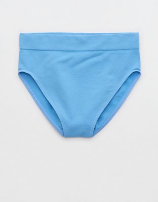 6 WOMEN BIKINI BRIEFS Seamless MID RISE PANTIES UNDIES Underwear TEEN ONE  SIZE
