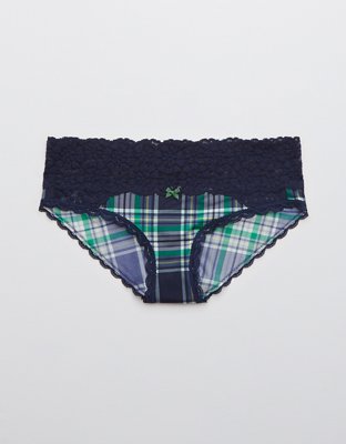 Aerie Sugar Cookie Lace Shine Bikini Underwear