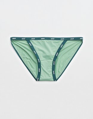 Aerie SMOOTHEZ Microfiber Mesh Bikini Underwear