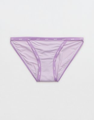 purple cotton bikini