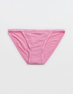 Buy Victoria's Secret Pink Stretch Cotton String Bikini Knickers
