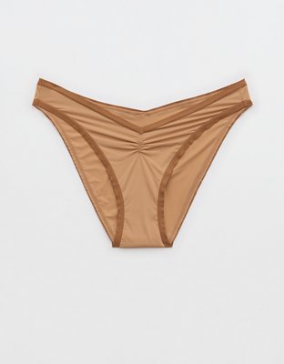 Aerie Seamless Strappy High Cut Bikini Underwear, Men's & Women's Jeans,  Clothes & Accessories