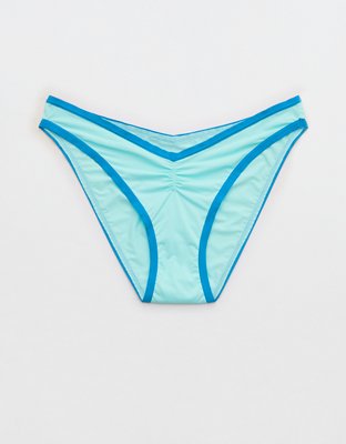 Microfiber Invisible Cheeky Panty - Sky Blue