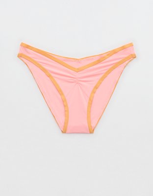 SMOOTHEZ No Show Logo Thong Underwear