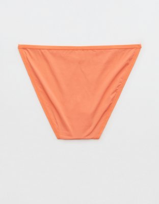 Aerie Microfiber Lace High Cut Bikini Underwear