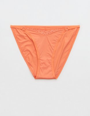 Aerie Ropa interior Undie Bikini de corte alto con encaje de microfibra Float