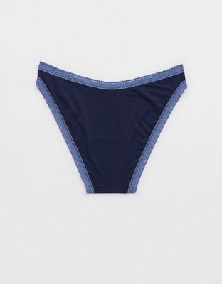 SMOOTHEZ Microfiber Lace Bikini Underwear