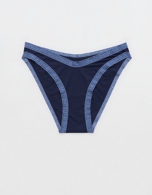 SMOOTHEZ Microfiber Lace Bikini Underwear