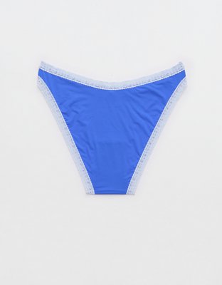 SMOOTHEZ Microfiber Lace Bikini Underwear