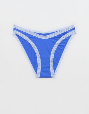 SMOOTHEZ Microfiber Lace Bikini Underwear