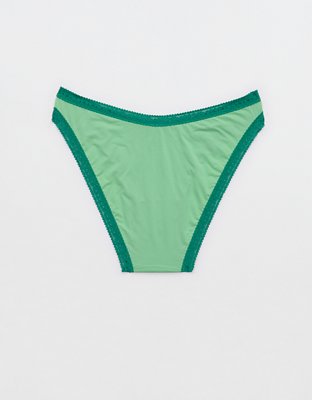 SMOOTHEZ Microfiber Lace Bikini Underwear