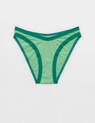 SMOOTHEZ Microfiber Lace Bikini Underwear