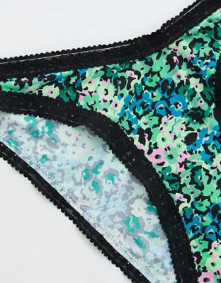 SMOOTHEZ Microfiber Lace Bikini Underwear