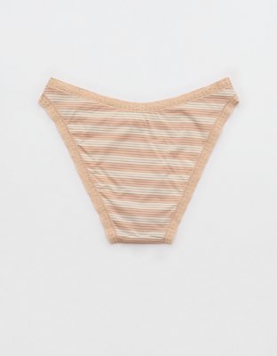 SMOOTHEZ Microfiber Lace Bikini Underwear
