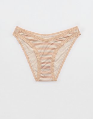 SMOOTHEZ Microfiber Lace Bikini Underwear