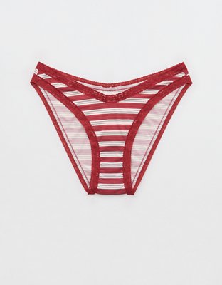 SMOOTHEZ Microfiber Lace Bikini Underwear