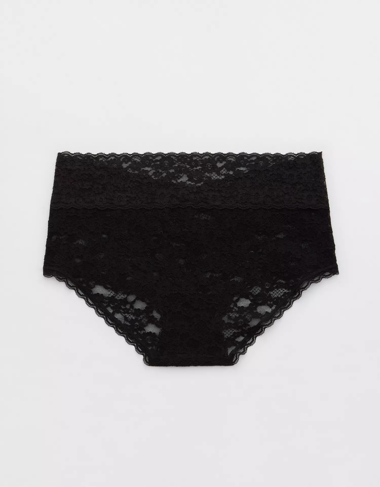 Show Off Vintage Lace Wide Waistband Boybrief Underwear - thumbnail 4