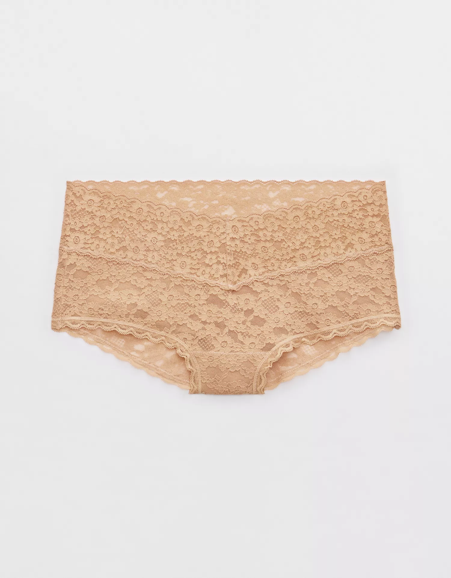 Show Off Vintage Lace Wide Waistband Boybrief Underwear - thumbnail 6