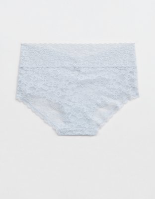 Show Off Vintage Lace Wide Waistband Boybrief Underwear