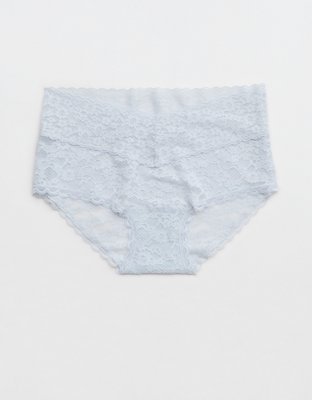 Show Off Vintage Lace Wide Waistband Boybrief Underwear