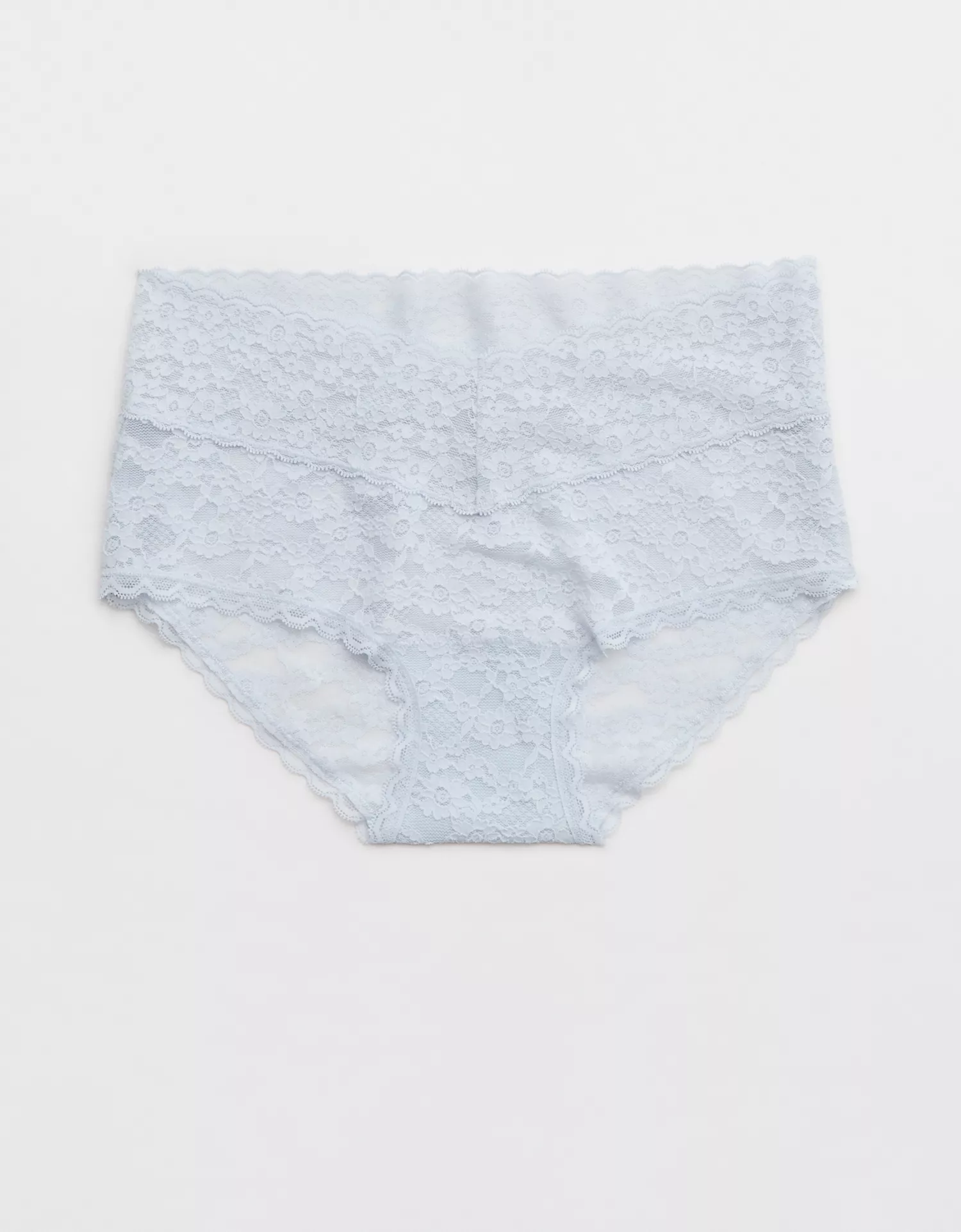Show Off Vintage Lace Wide Waistband Boybrief Underwear - thumbnail 10