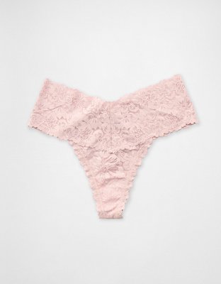 Show Off Rosey Lace Thong Underwear