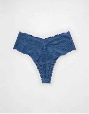 Show Off Rosey Lace Thong Underwear