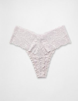 Show Off Rosey Lace Thong Underwear
