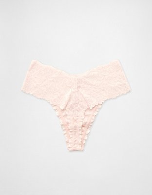 Show Off Rosey Lace Thong Underwear