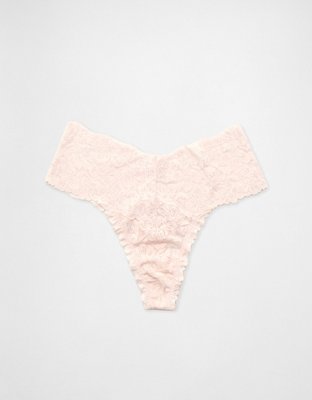 Show Off Rosey Lace Thong Underwear