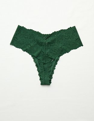 Show Off Rosey Lace Thong Underwear