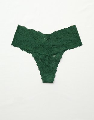 Show Off Rosey Lace Thong Underwear
