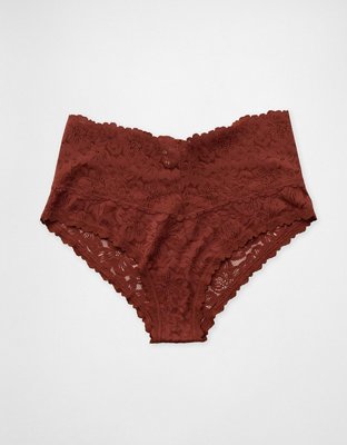 Show Off Undie Cheeky con Encaje Rosey