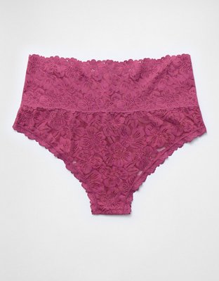 Show Off Undie Cheeky con Encaje Rosey