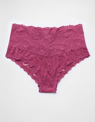 Show Off Undie Cheeky con Encaje Rosey