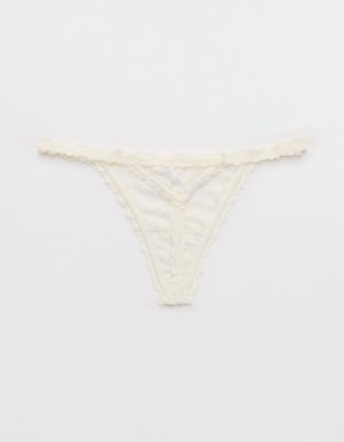 Show Off Vintage Lace String Thong Underwear