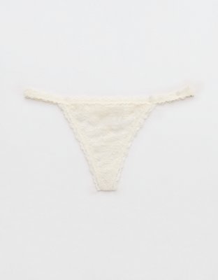 Show Off Vintage Lace String Thong Underwear