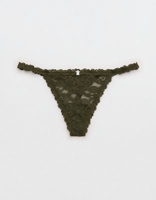 Show Off Vintage Lace String Thong Underwear