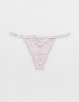 Show Off Vintage Lace String Thong Underwear