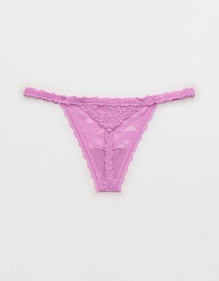 Show Off Vintage Lace String Thong Underwear