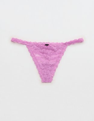 Show Off Vintage Lace String Thong Underwear