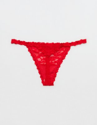 Show Off Vintage Lace String Thong Underwear
