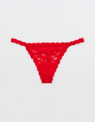 Show Off Vintage Lace String Thong Underwear