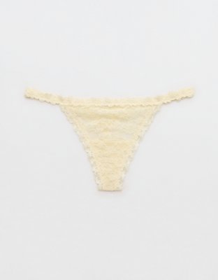 Show Off Vintage Lace String Thong Underwear