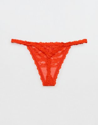 Show Off Vintage Lace String Thong Underwear